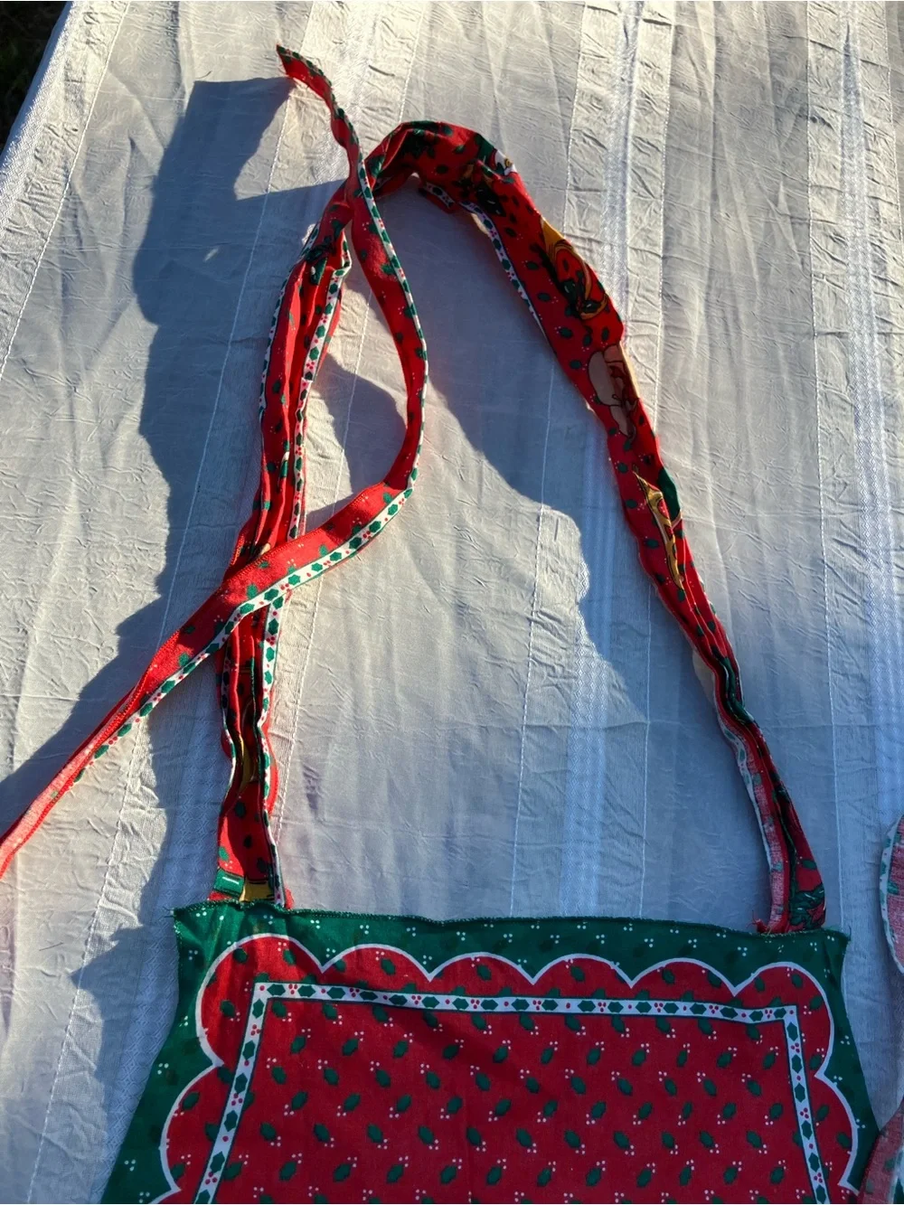 Ugly Christmas Apron vintage